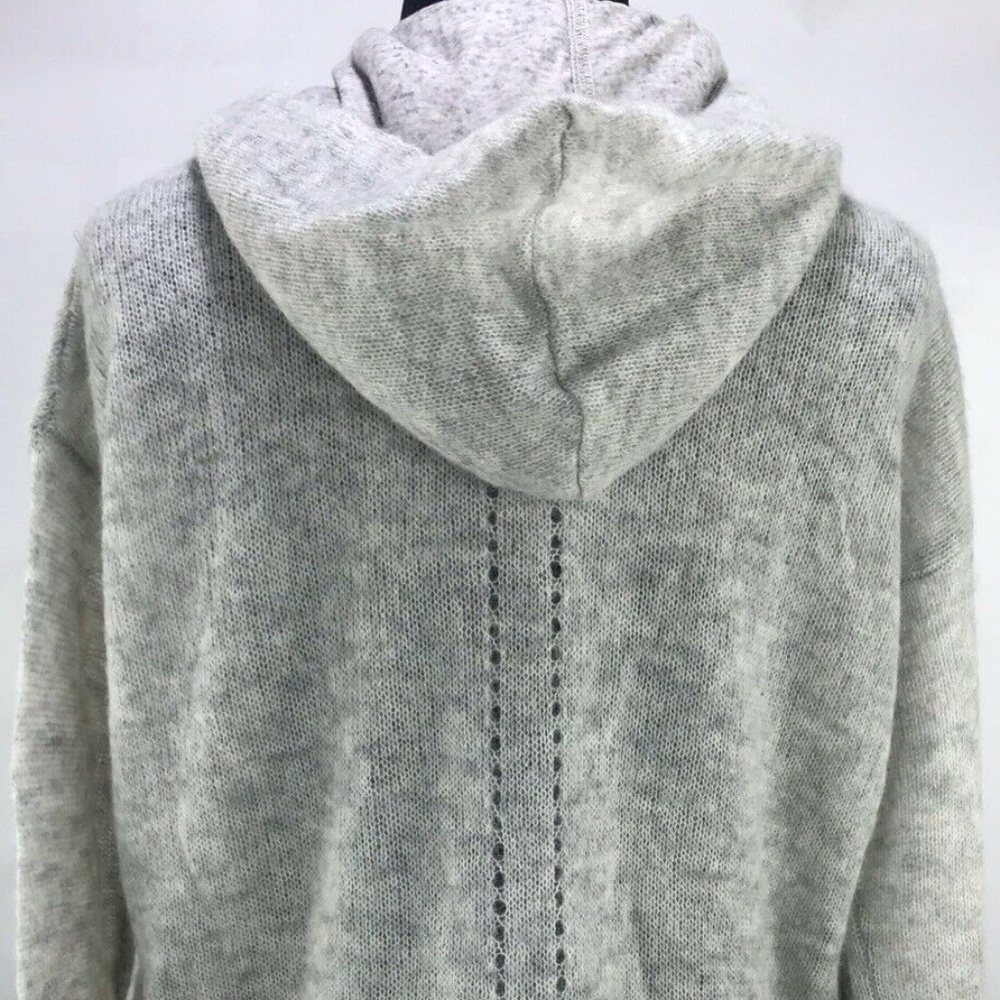 Moth Anthropology Alpaca Wool‎ Eyelet Hooded XS